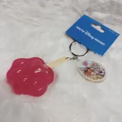 ディズニーリゾート　アイスキャンディ　キーチェーン　ズートピア　肉球