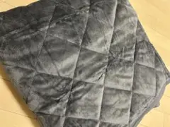 敷きパッド 枕パッド セット グレー 冬用 フランネル