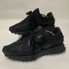 New Balance 327 トリプルブラック スニーカー 29cm