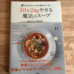 3日で2kgやせる魔法のスープ Atsushi 料理本