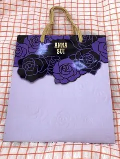 限定非売品 ANNA SUI ショップ袋 紙袋 ローズ柄 ショッパーのサムネイル