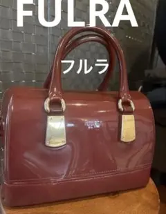 ※訳あり※ FURLA フルラ キャンディバッグ レッド 赤