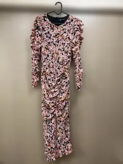 ZARA フラワープリント ワンピース 1回着用