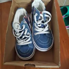 VANSデニム風スニーカー 17cm