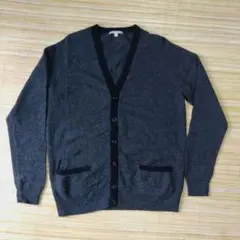 UNIQLO ユニクロ　ラムVネックカーディガン　Lサイズ