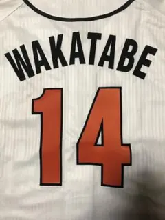 福岡ダイエーホークス ホームレプリカユニフォーム 若田部健一 ミズノ製 Lサイズ