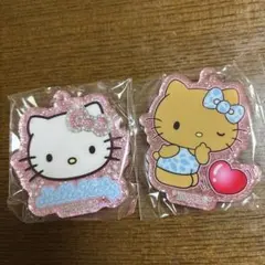 ハローキティ アクリルキーホルダー キラキラGAL 日焼けGAL セット