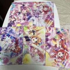 五等分の花嫁 クリアファイル アイドル衣装 全種セット