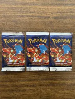 ポケカ Base Set Booster Pack 1st Edition3P