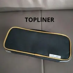 TOPLINER ペンケース ブラック レイメイ藤井 持ち手付き