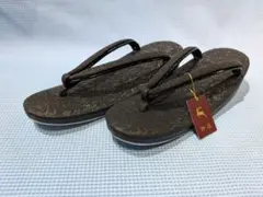 印伝 白漆の鶴と梅花文様を施した印伝の草履 未使用品 レトロ - メルカリ