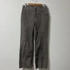 パンツ　長ズボン　ベージュ　センターステッチ　ストレート　メンズ　レディース