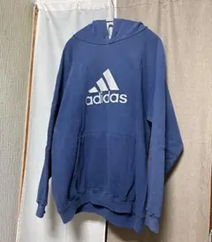 古着 90s adidas hoodie m