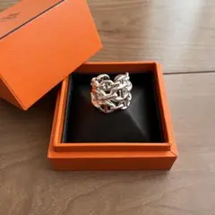 25新品★エルメス リング シェーヌダンクル アンシェネGM 50 シェーヌ・ダンクル アンシェネGM】エルメス リング (HERMES
