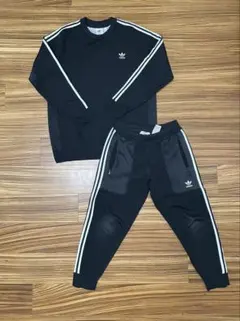 adidas Originals ニットクルー トラックパンツ セットアップ