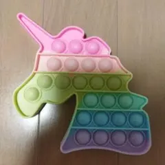 プッシュポップ バブル ユニコーン スクイーズ玩具 ストレス解消