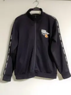 トムとジェリー ジップアップジャージ 黒