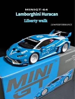 〈正規品〉 MINIGT 1/64 ランボルギーニ ウラカン LB☆WORKS