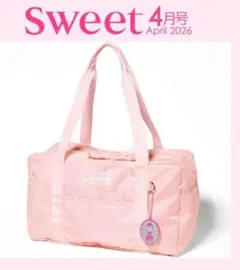 【新品未使用】ピンクのかわいいColemanボストンバッグ（Sweet 付録）