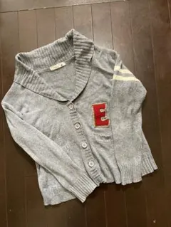 earth music&ecology グレー Sサイズ カーディガン