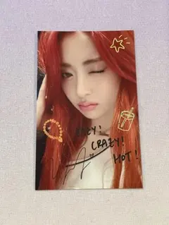 lesserafim ユニバ ラキドロ スペシャル レア トレカ　ユンジン