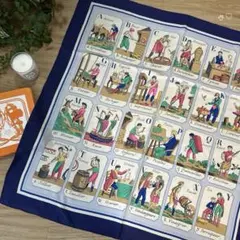 HERMESエルメス　カレ90　仕事のいろは　シルクスカーフ　職業アルファベット HERMESエルメス カレ90 仕事のいろは シルクスカーフ 職業