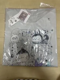 ユニクロ　ラブブ　グレー　Mサイズ