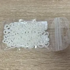 ネイルパーツ　ハート　パール　白　90〜95個