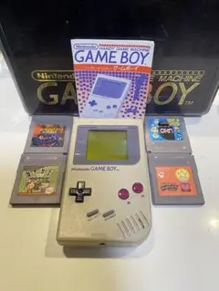 Nintendo GAME BOY 本体 ソフト4本セット