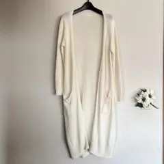 studioCLIPスタディオクリップコットン混ロングカーディガン