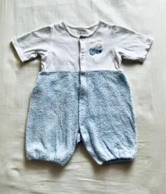 美品　ファミリア　Babygro 半袖　ロンパース　50-65 ドレスオール春夏