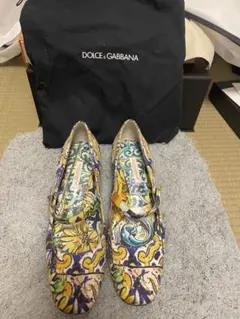 DOLCE & GABBANA 花柄パンプスのサムネイル