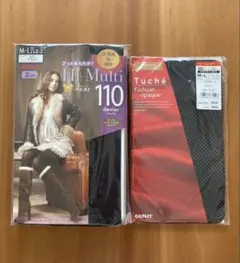 110デニールストッキング 2足組 + Tuché ファッションオパーク