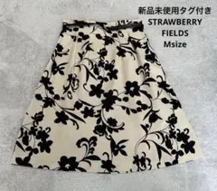 【翌日発送】新品未使用タグ付き☆ストロベリーフィールズ ベルト付きスカート Mのサムネイル