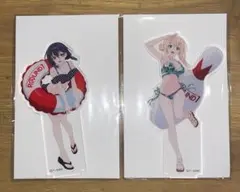 クラにか × ラウンドワン 朝凪海　天海夕 アクリルスタンドセット