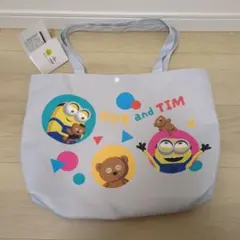 ミニオン　プラチナム　ザッカトートバッグ