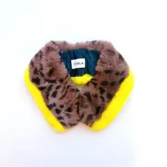FURLA フルラ　ファーティペット　マフラー　つけ襟