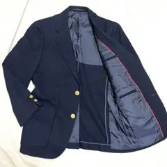 ジェイプレス　テーラードジャケット　金ボタン 紺ブレ　シングル　S 紺　美品