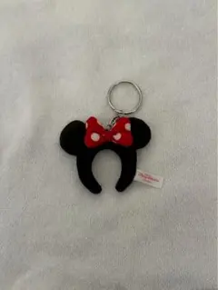ミニーマウスキーホルダー カチューシャ