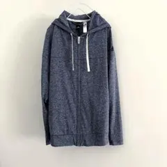 未使用　adidas ネイビー フルジップパーカー