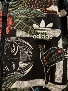 【希少】adidas ファームカンパニーコラボ総柄トラジャケ