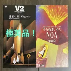 極美品！V2(YOSHIKI＋小室哲哉)／背徳の瞳＋今を抱きしめて 8cmCD