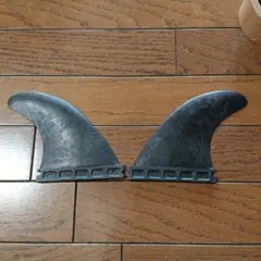 サーフボードフィン 2枚セット F4 ブラック