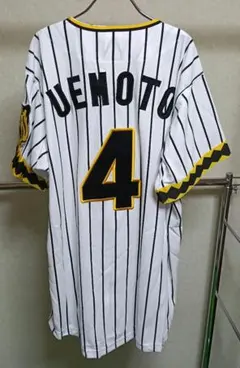 阪神タイガース 復刻ユニフォームMIZUNO 輝流ライン 背番号なし L