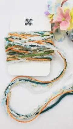 ✨引き揃え糸　ファンシーヤーン　ラッピング用　3m　NO.3