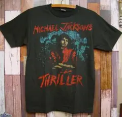 L★新品マイケルジャクソン【THRILLER】スリラー★Tシャツ★YOU着