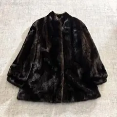 BLACKGLAMA ブラックグラマ ミンクファーコート 毛皮 シリアル入り 