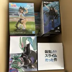美少女フィギュア)ウマ娘、初音ミク、宇崎ちゃんなど、プライズフィギュア6点セット