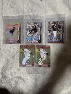 佐々木朗希 プロ野球チップスカードサイン他
