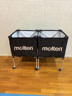 ぎんなん様専用 molten 球技用 折りたたみ式ボールカゴ 2台セット